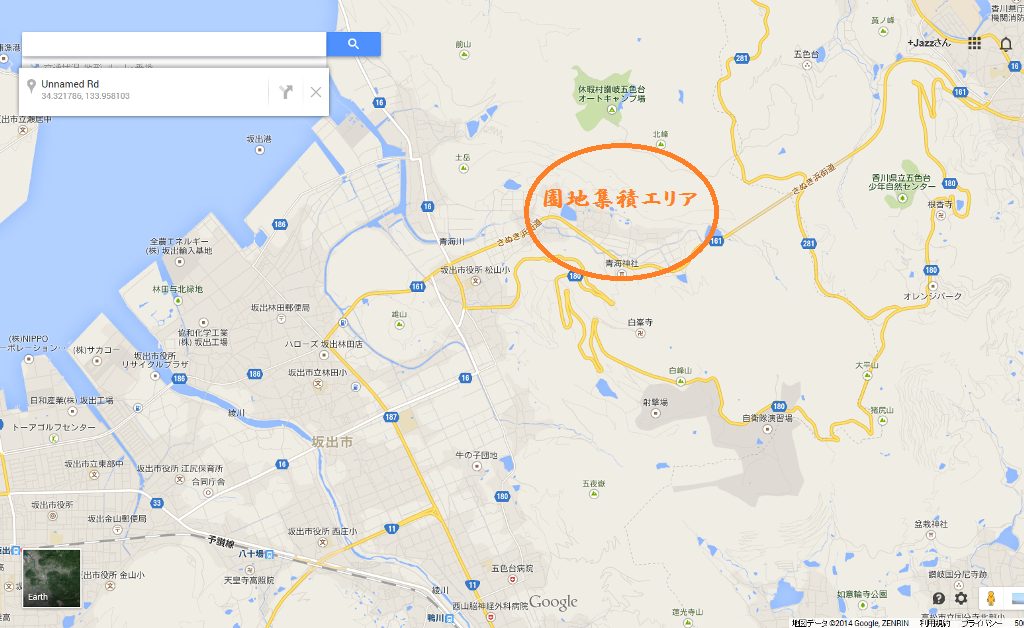 青海町地図